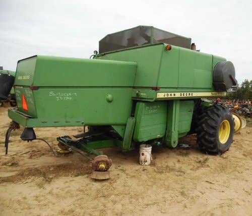 Used John Deere 7700 Combine parts.