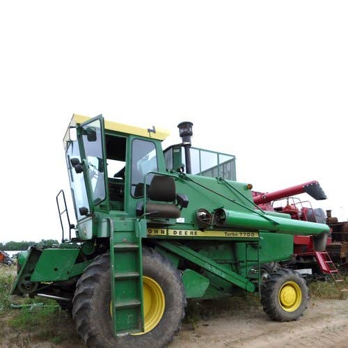 Used John Deere 7700 Combine parts.