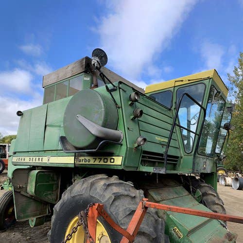 Used John Deere 7700 Combine parts.
