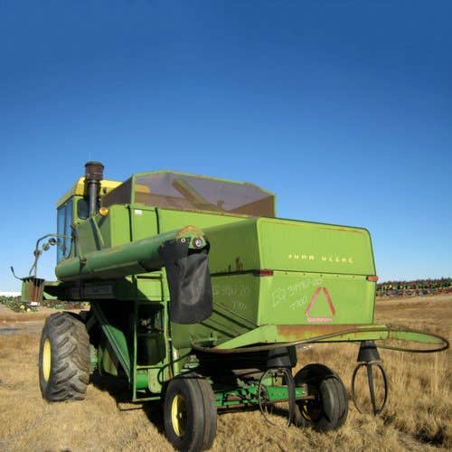 Used John Deere 7700 Combine parts.
