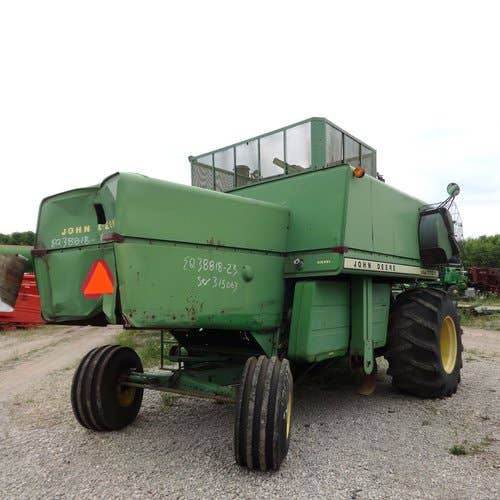 Used John Deere 7700 Combine parts.