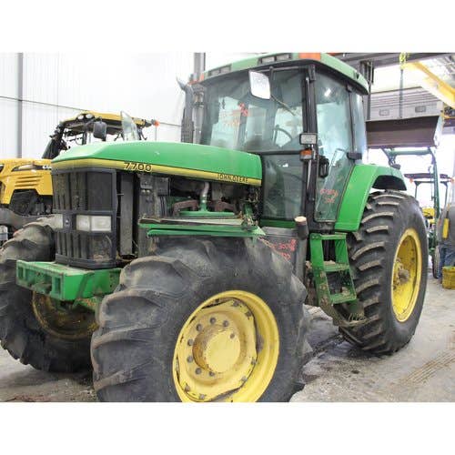 Used John Deere 7700 Tractor parts.