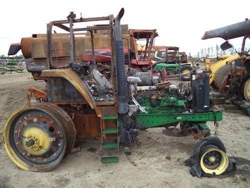 Used John Deere 7710 Tractor parts.