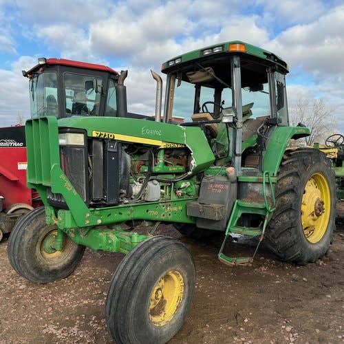 2002 Used John Deere 7710 Tractor parts.