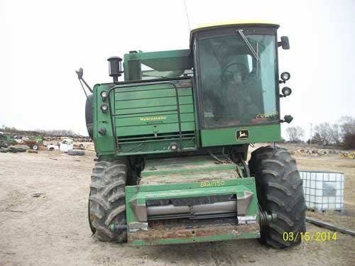 1980 Used John Deere 7720 Combine parts.