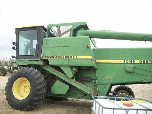1980 Used John Deere 7720 Combine parts.