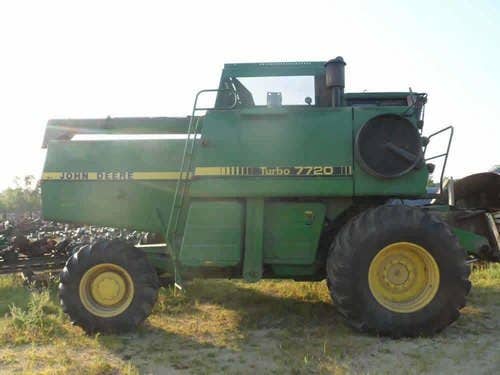 Used John Deere 7720 Combine parts.