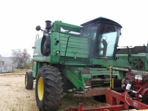Used John Deere 7720 Combine parts.
