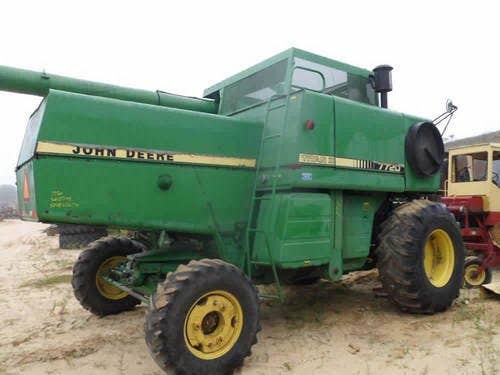 Used John Deere 7720 Combine parts.