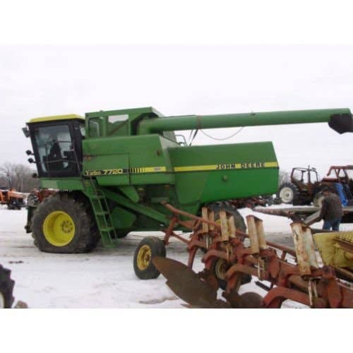 Used John Deere 7720 Combine parts.