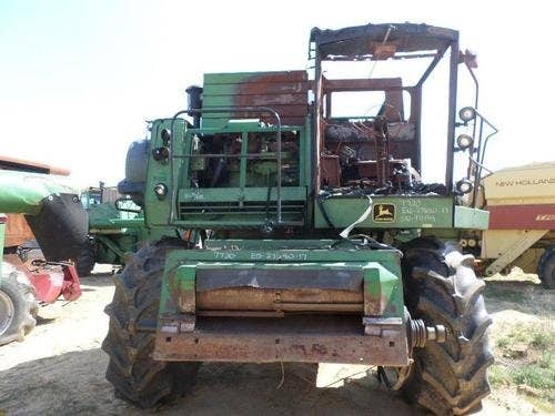 Used John Deere 7720 Combine parts.