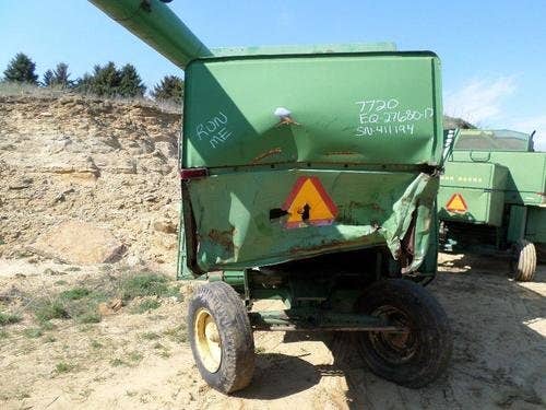 Used John Deere 7720 Combine parts.