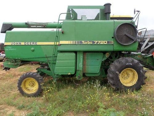 Used John Deere 7720 Combine parts.