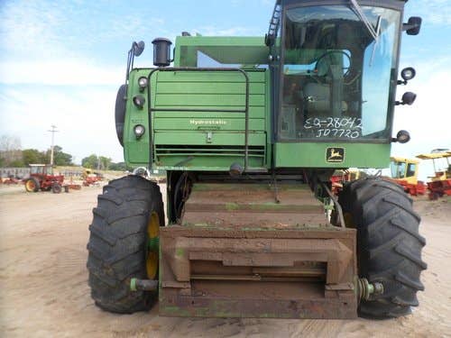 Used John Deere 7720 Combine parts.