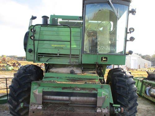 Used John Deere 7720 Combine parts.