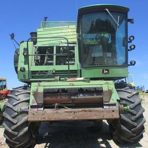 Used John Deere 7720 Combine parts.