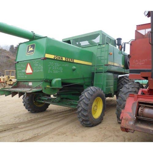 Used John Deere 7720 Combine parts.