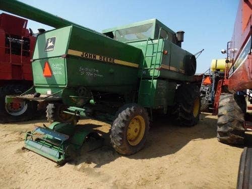 Used John Deere 7720 Combine parts.