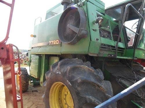 Used John Deere 7720 Combine parts.