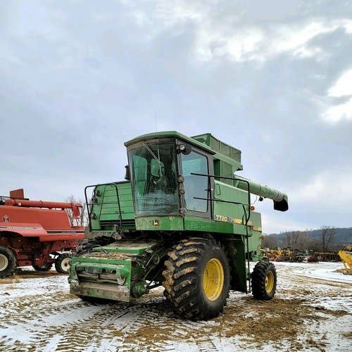 Used John Deere 7720 Combine parts.