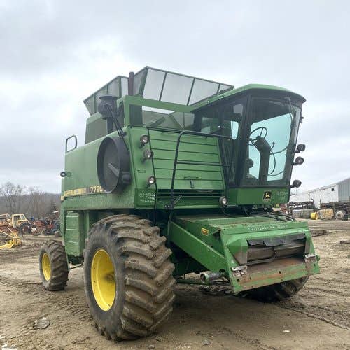 Used John Deere 7720 Combine parts.