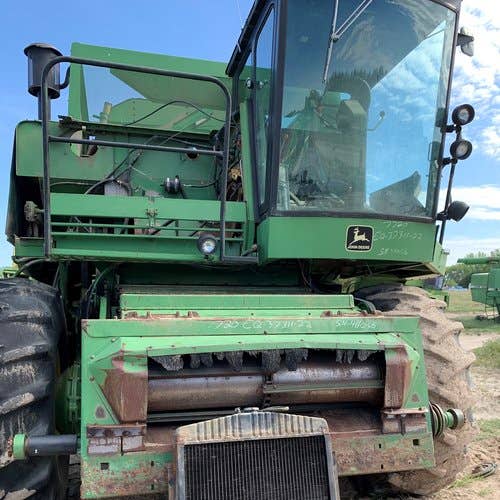 Used John Deere 7720 Combine parts.