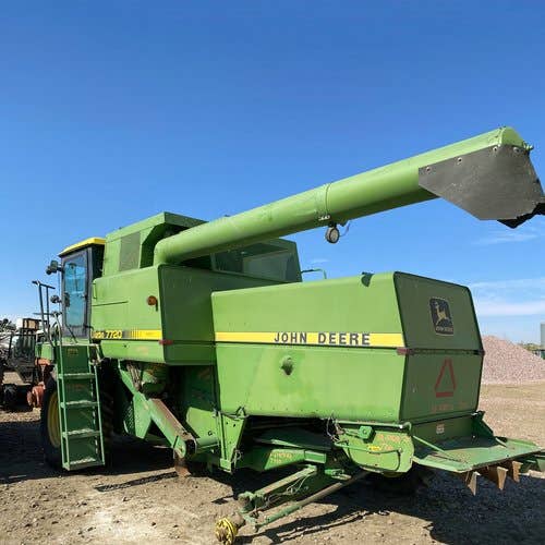 Used John Deere 7720 Combine parts.