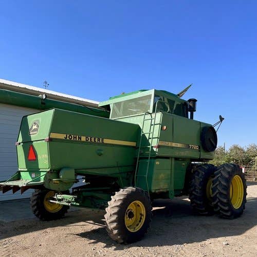 Used John Deere 7720 Combine parts.
