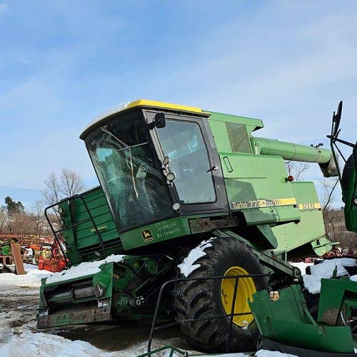 1983 Used John Deere 7720 Combine parts.