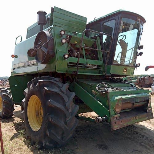1985 Used John Deere 7720 Combine parts.