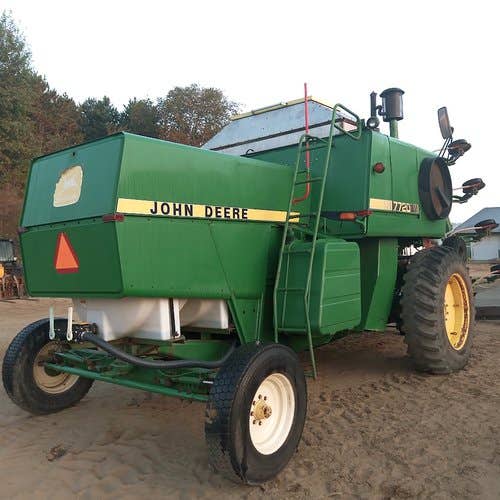 Used John Deere 7720 Combine parts.