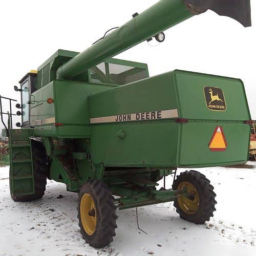 Used John Deere 7720 Combine parts.