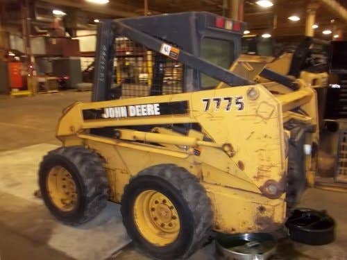 1991 Used John Deere 7775 Skid Steer Loader parts.
