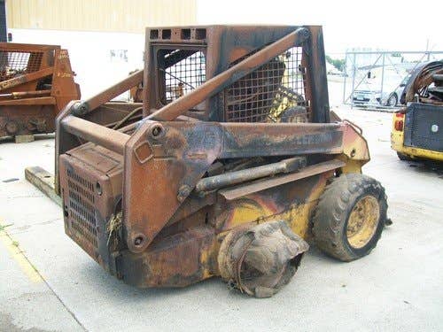 Used John Deere 7775 Skid Steer Loader parts.