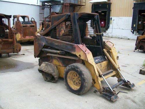 Used John Deere 7775 Skid Steer Loader parts.