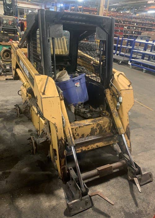 Used John Deere 7775 Skid Steer Loader parts.