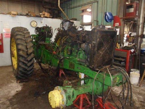 Used John Deere 7800 Tractor parts.