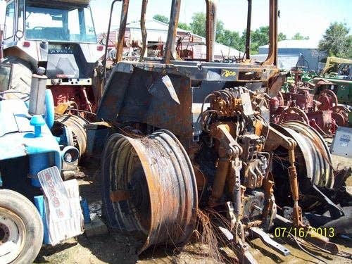 Used John Deere 7800 Tractor parts.