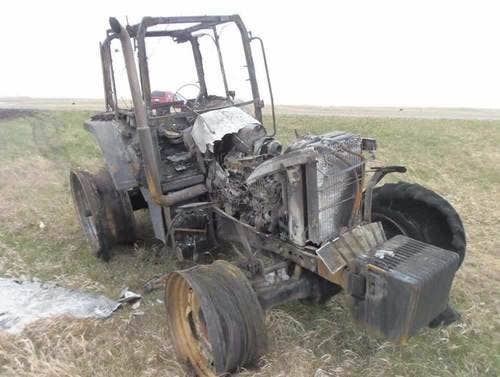 Used John Deere 7800 Tractor parts.