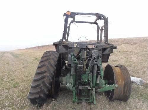Used John Deere 7800 Tractor parts.