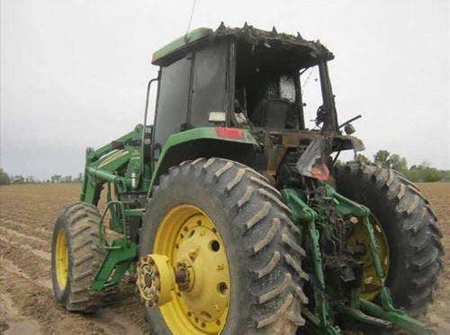 1994 Used John Deere 7800 Tractor parts.