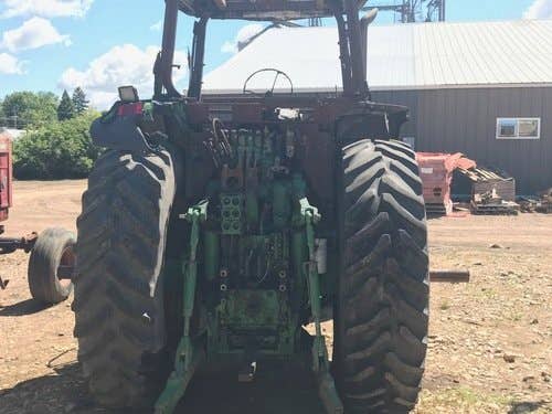 Used John Deere 7800 Tractor parts.