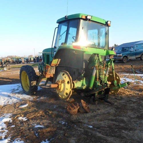 Used John Deere 7800 Tractor parts.