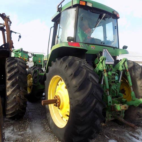 Used John Deere 7800 Tractor parts.