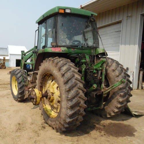 Used John Deere 7800 Tractor parts.