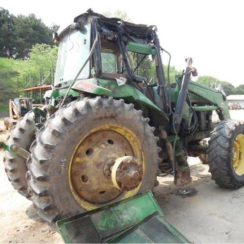 Used John Deere 7800 Tractor parts.
