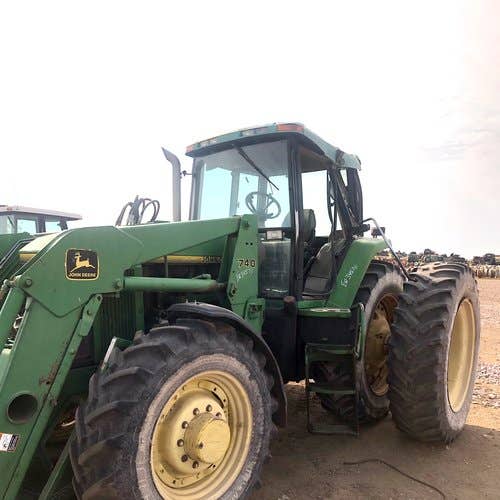 1993 Used John Deere 7800 Tractor parts.