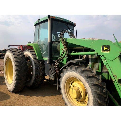 1993 Used John Deere 7800 Tractor parts.