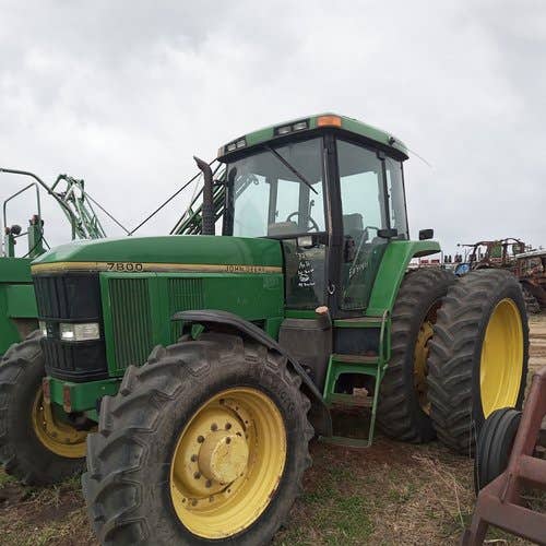 Used John Deere 7800 Tractor parts.