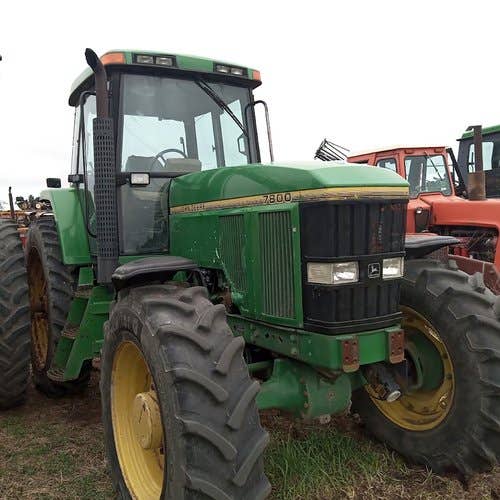 Used John Deere 7800 Tractor parts.